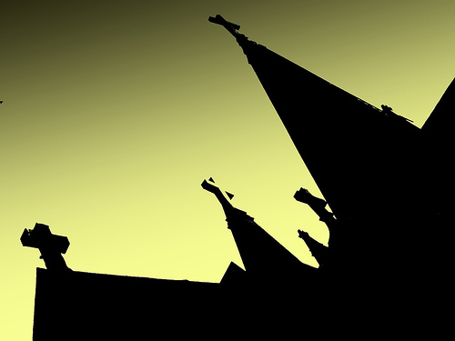 church1 Silhouette of Church